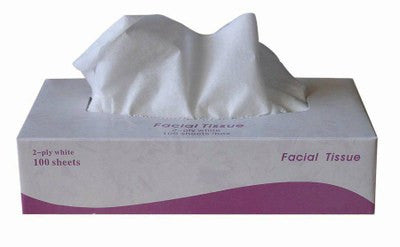 Facial Tissue White Virgin